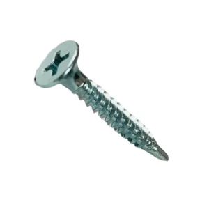 Tornillo autoperforante con zincado brillante 1000 UN