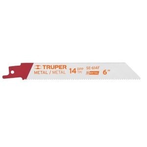 2 Seguetas Para Sierra Sable 6" 14 DPP Para Metal