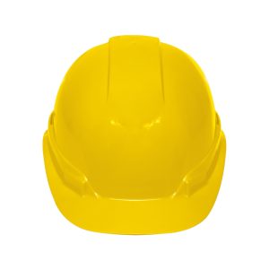 Casco De Seguridad Con Ajuste De Ratchet Amarillo. Tipo 1