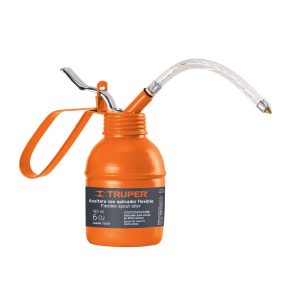 Aceitera De 180 Ml Con Manguera Flexible Y Boquilla De Latón