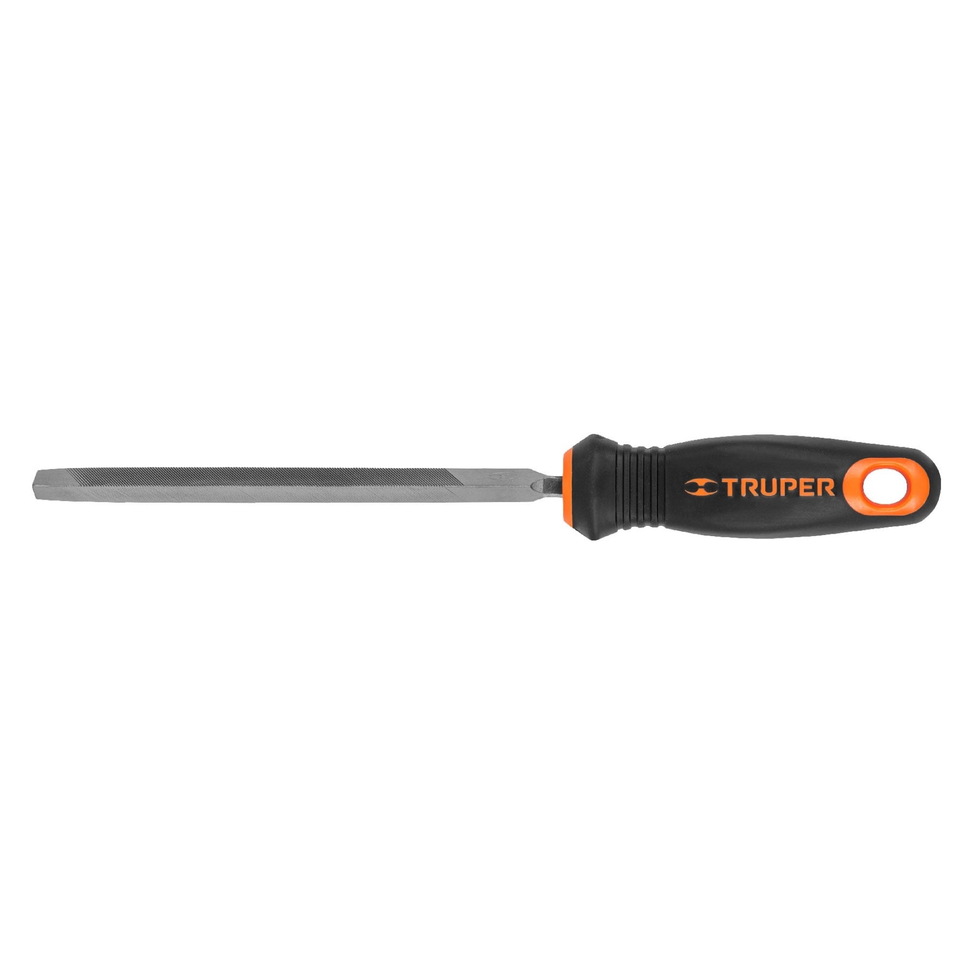 Lima Triangular Pesada Bastarda De 6". Mango Comfort Grip