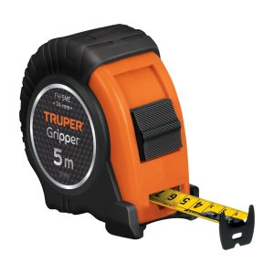 Flexómetro Gripper De 5 Metros Anti-Impacto. Uso Profesional