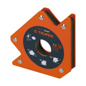 Escuadra Magnética 4" Protección En Nylon 45° 90° 135°
