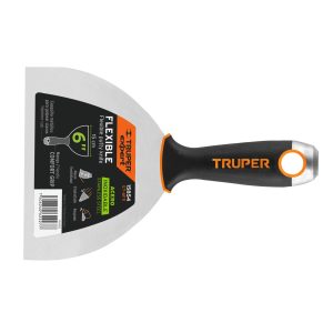 Espátula Flexible De 15 cm En Acero Inoxidable. Comfort Grip