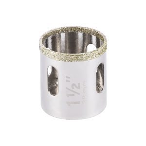 Sierra Copa 38 mm Borde Continuo Diamantado Mandril 7/16"