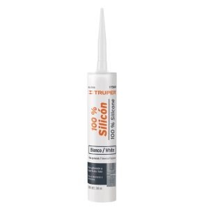 Sellador De Silicona Para Varios Usos 280 Ml. Blanco