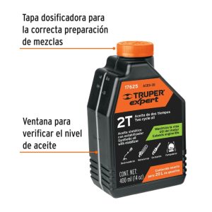 Aceite Semi-Sintético Para Motor 2 Tiempos 470 Ml