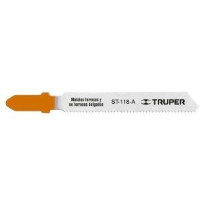 5 Seguetas Tipo T De 8 cm. 21 Dpp. Corte Recto Y Super Fino