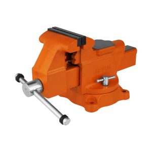 Prensa De Banco Industrial Giratoria De 5" Apertura 14 cm