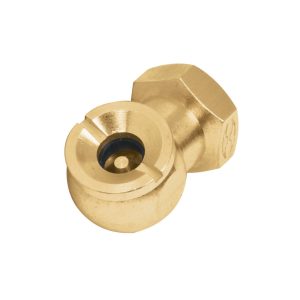 Cabeza Infladora De Llantas En Latón Rosca 1/4 Npt Hembra