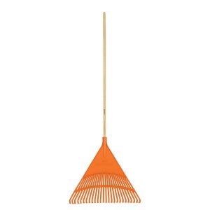 Rastrillo Plástico Para Jardín Con Mango. Cabeza De 61 cm