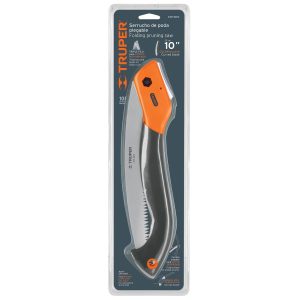 Serrucho Plegable De 10" Hoja Curva Mango Antiderrapante