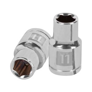 Copa Estándar 11 mm De 6 Puntas Cuadrante De 1/2"