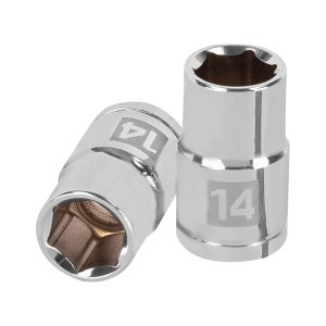 Copa Estándar 14 mm De 6 Puntas Cuadrante De 1/2"