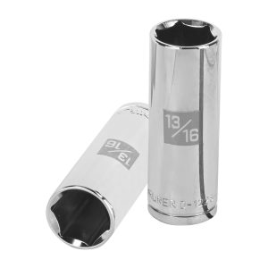 Copa Estándar Para Bujías 13/16" 6 Puntas Cuadrante 1/2"
