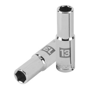 Copa Estándar Larga 13 mm De 6 Puntas Cuadrante De 1/2"