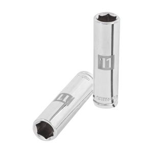 Copa Estándar Larga 11 mm De 6 Puntas. Cuadrante De 3/8"