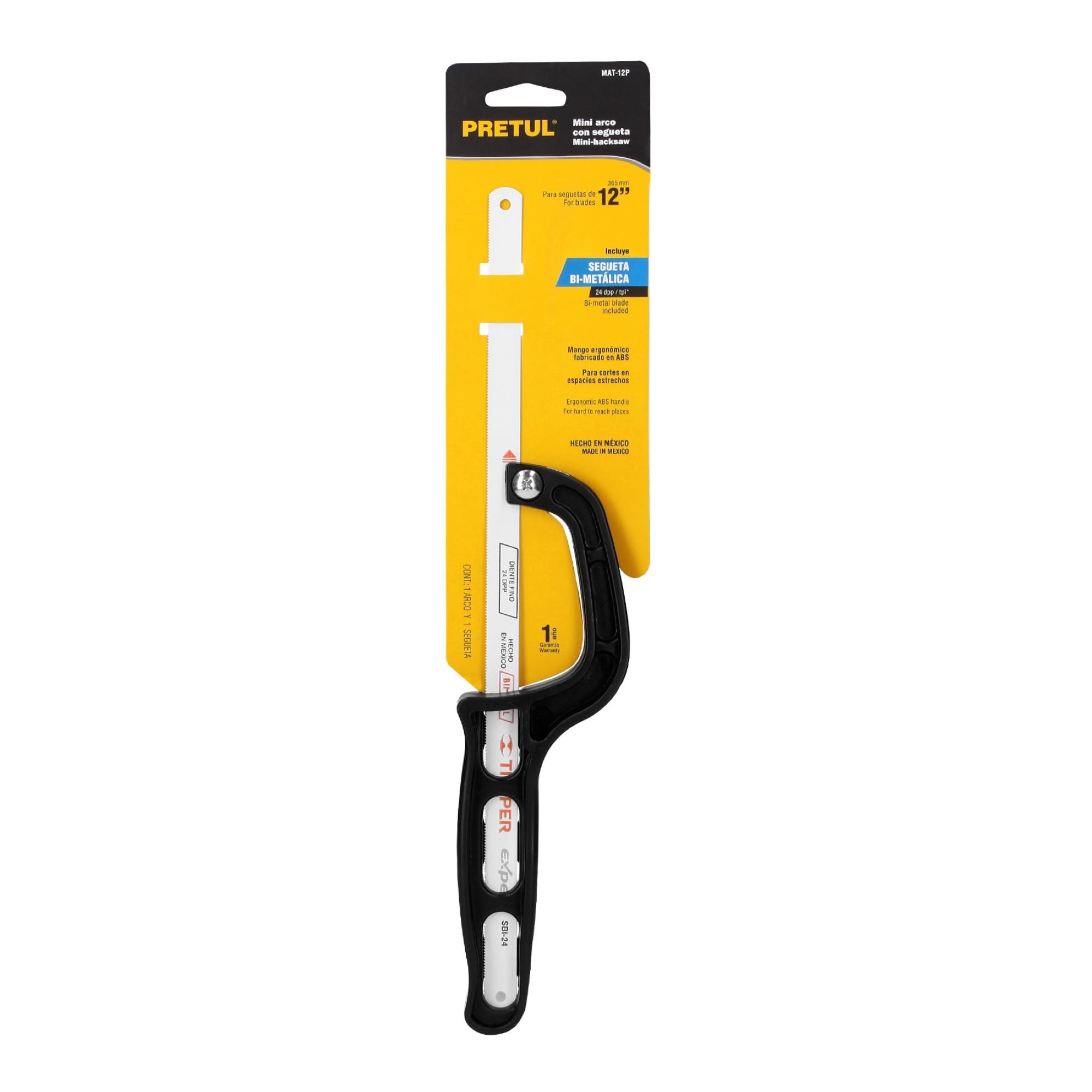 Mini Marco De Plástico Para Segueta. Incluye Segueta De 12" - Imagen 2