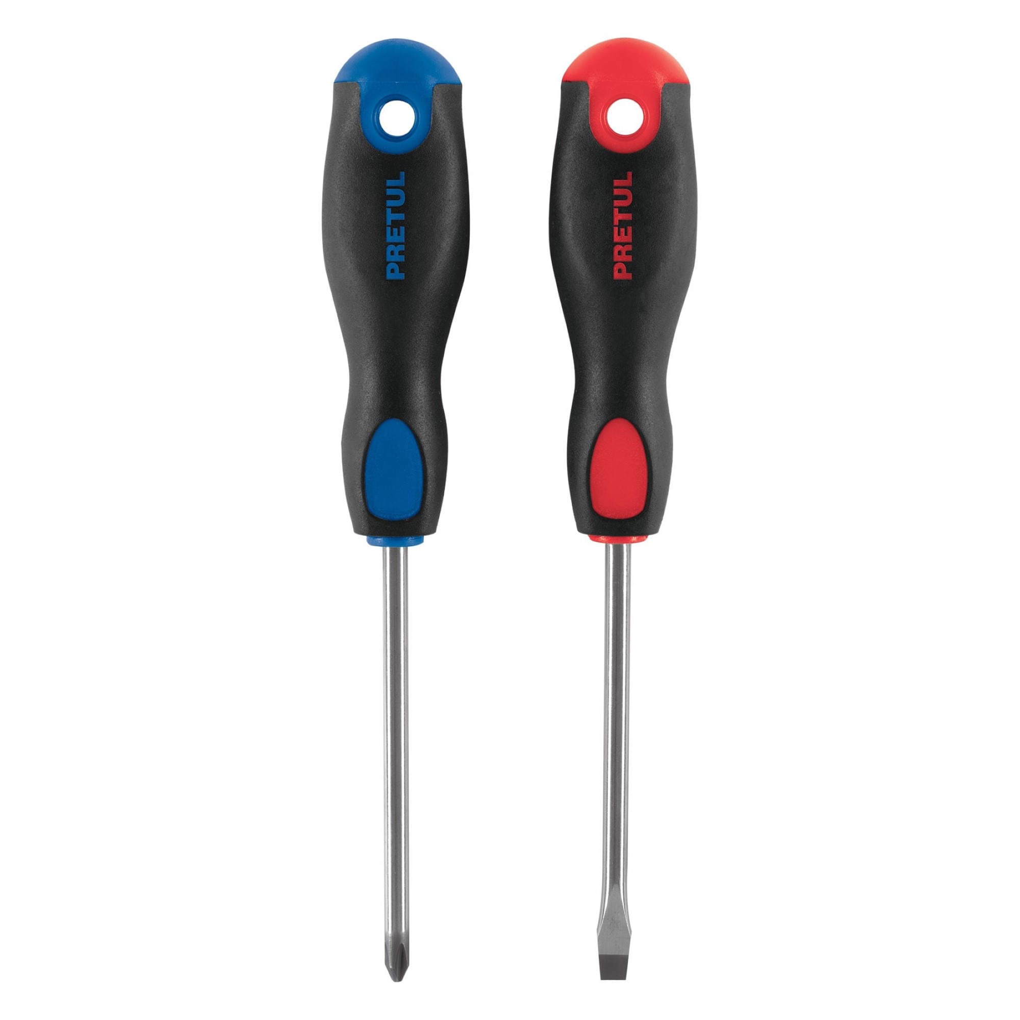 Juego De 2 Destornilladores De 1/4" Mango Comfort Grip