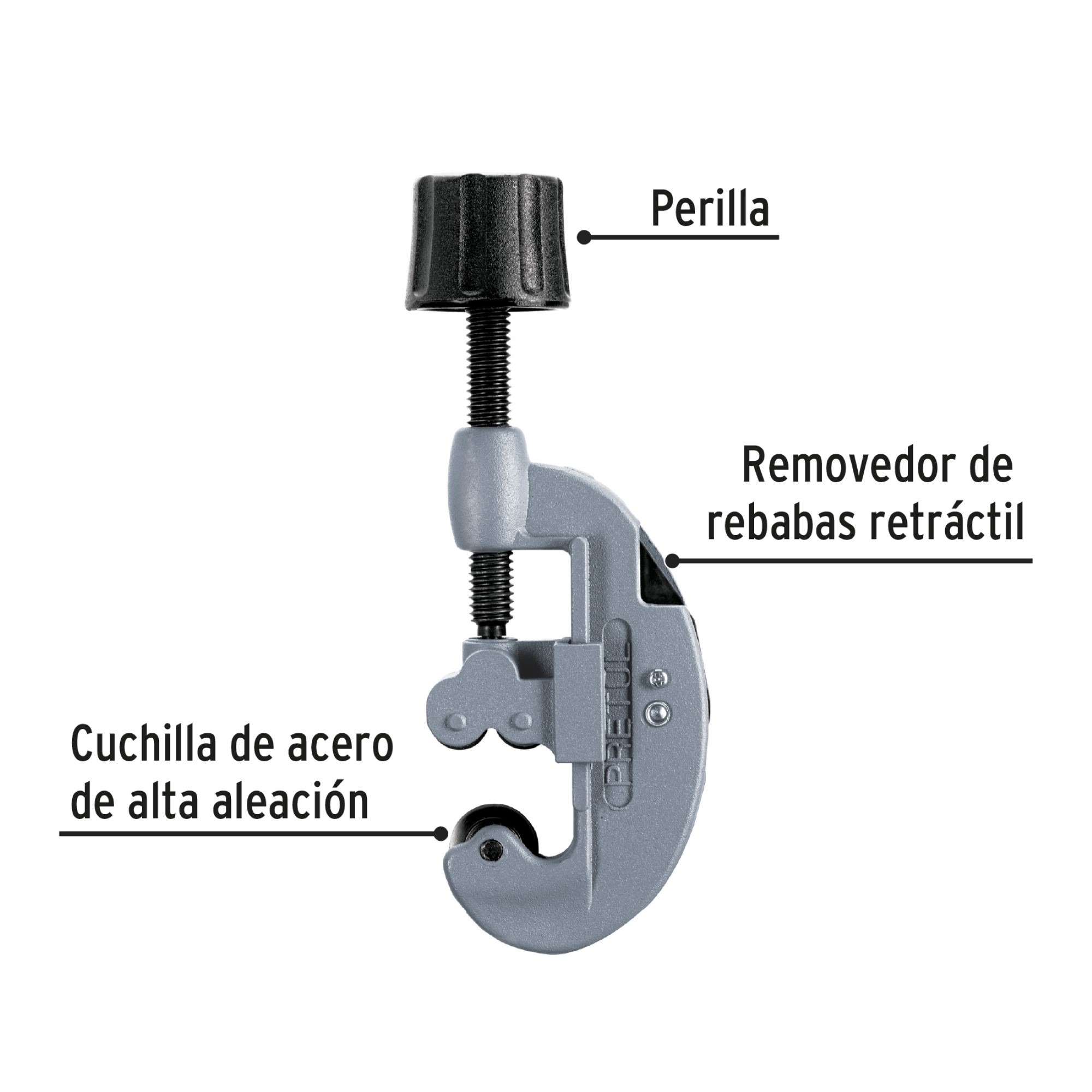 Cortador De Tubo De Cobre 1/8" Hasta 1-1/8" - Imagen 3