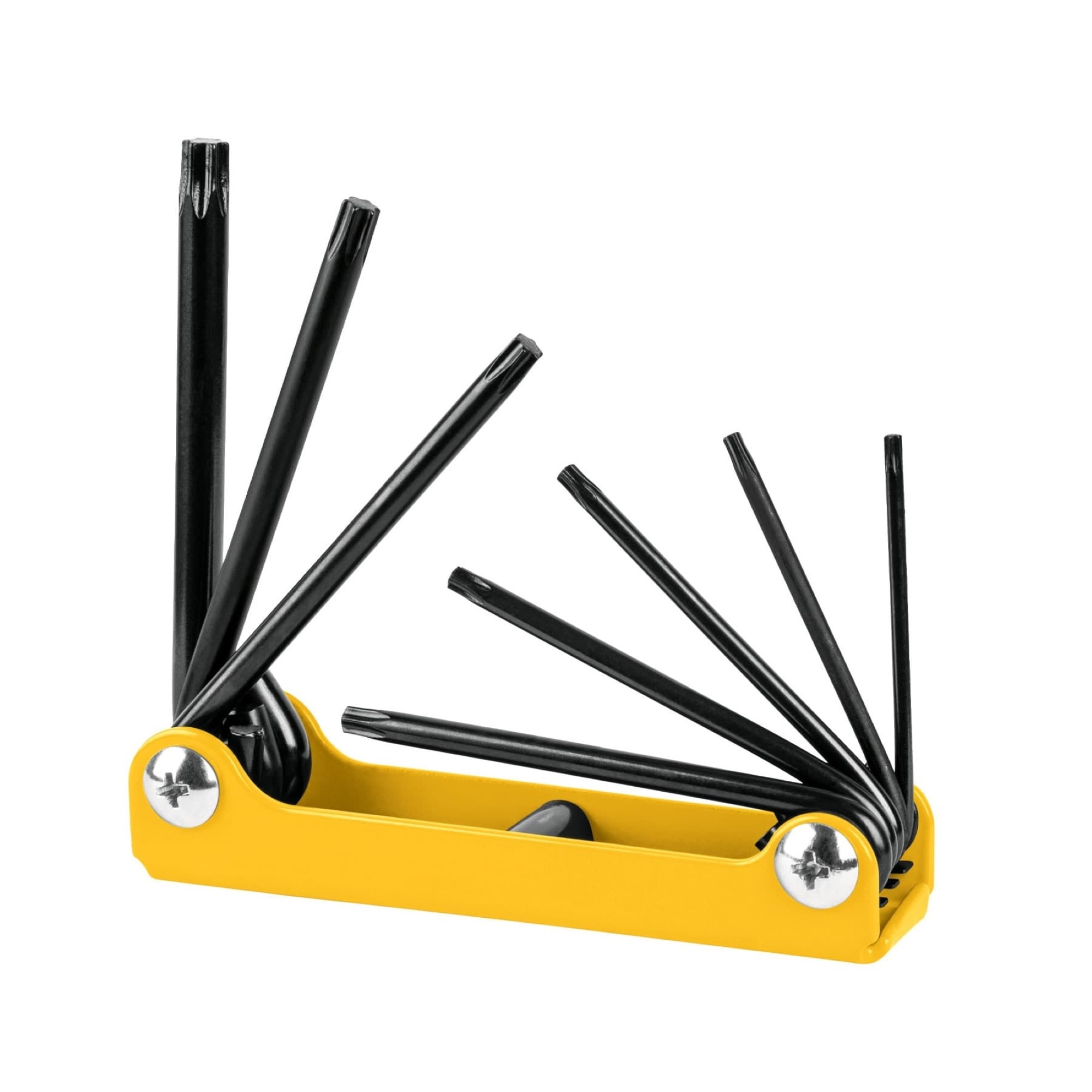 Juego De 8 Llaves Torx. Incluye Estuche Tipo Navaja