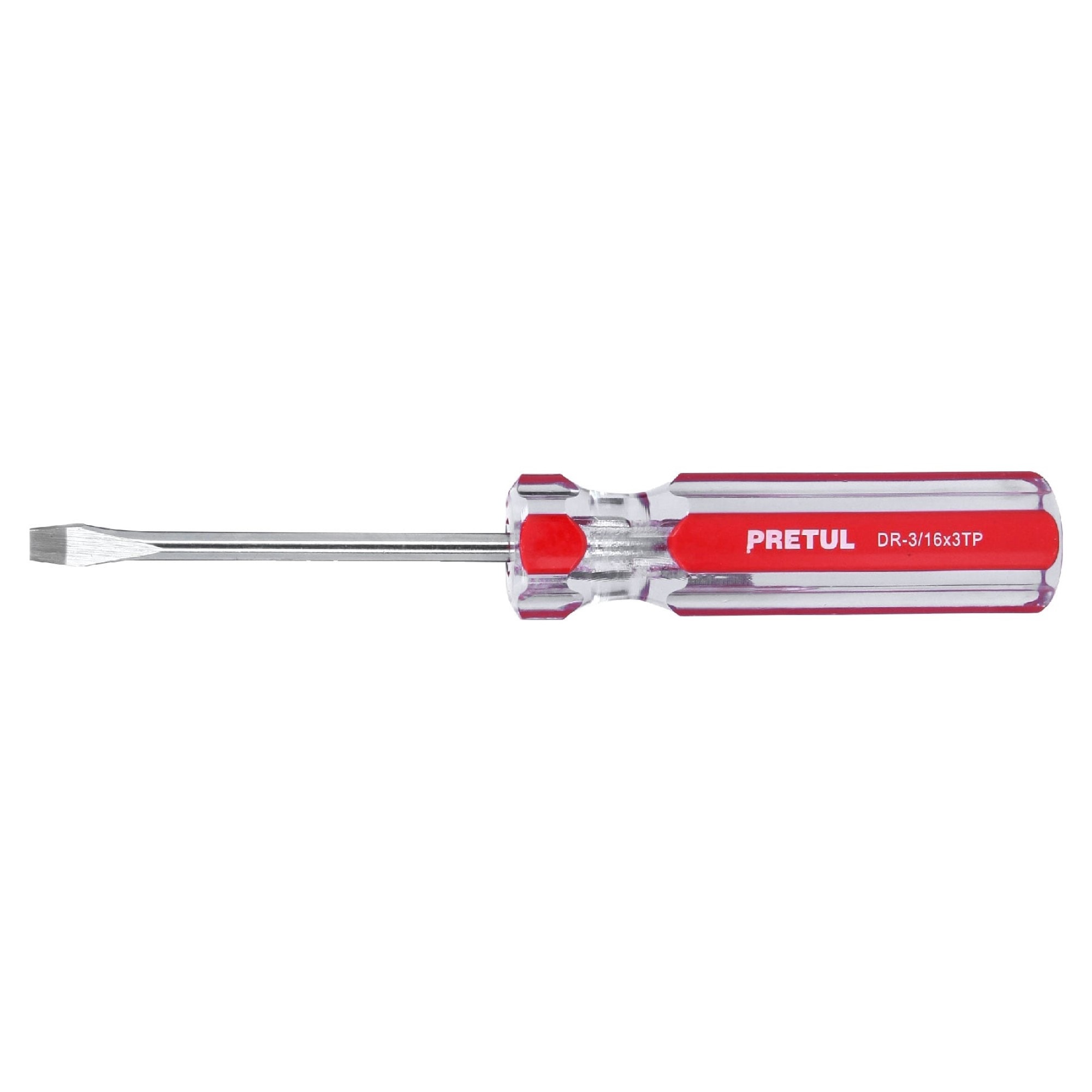 Destornillador De Pala 3/16" X 3" Mango De Pvc