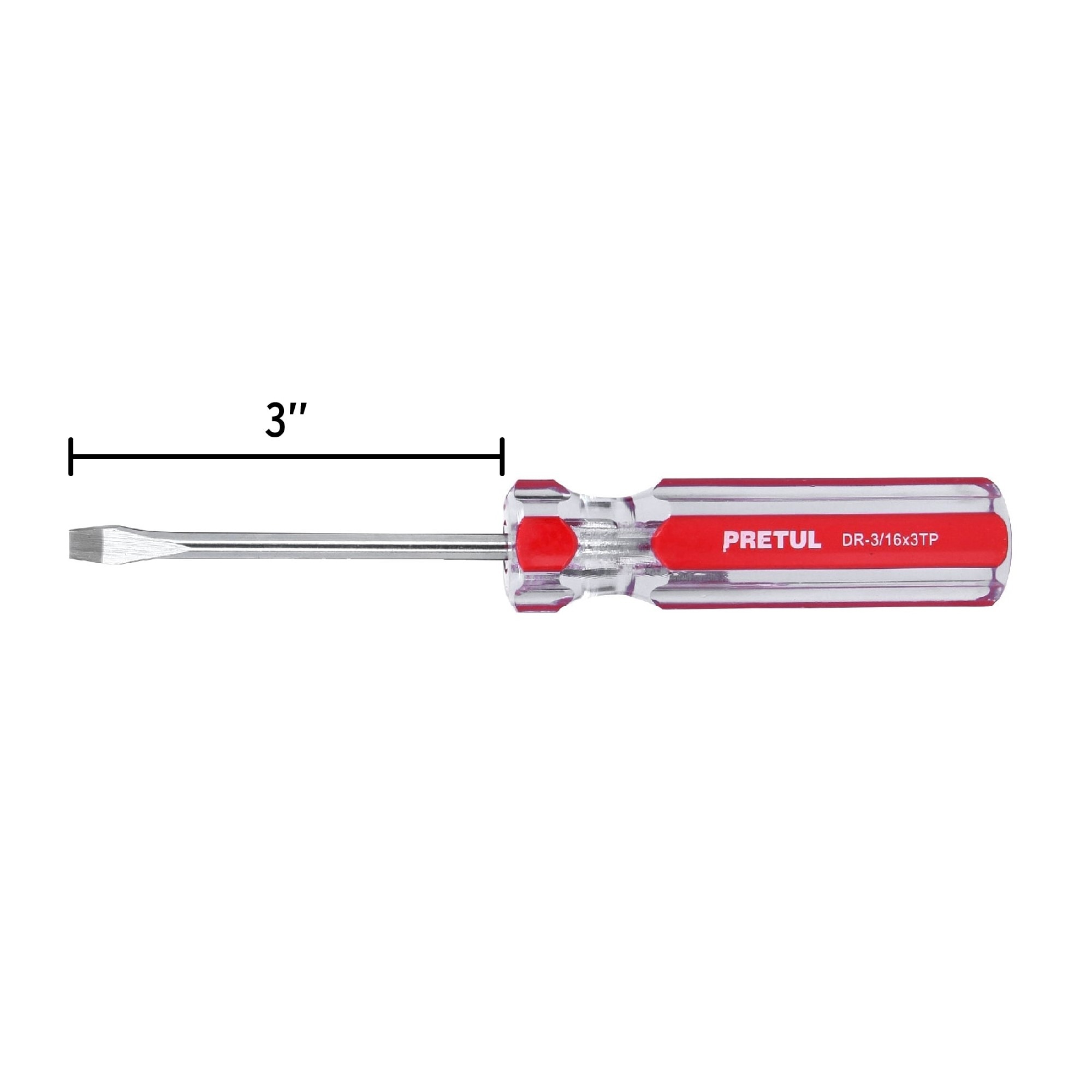 Destornillador De Pala 3/16" X 3" Mango De Pvc - Imagen 4