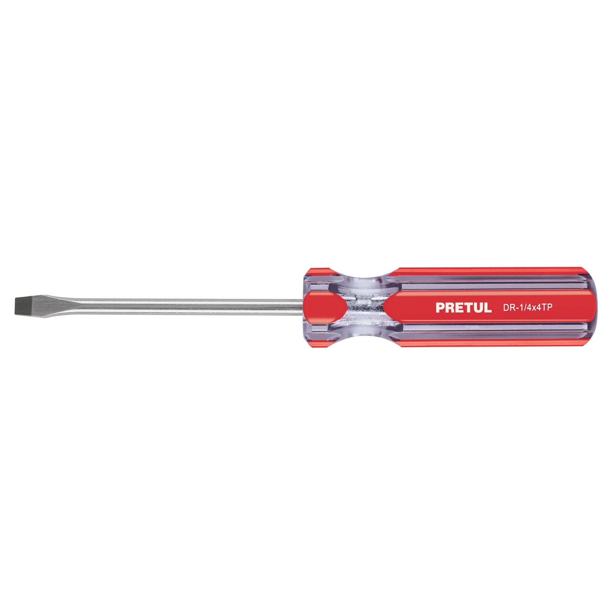 Destornillador De Pala 1/4" X 4" Mango De Pvc