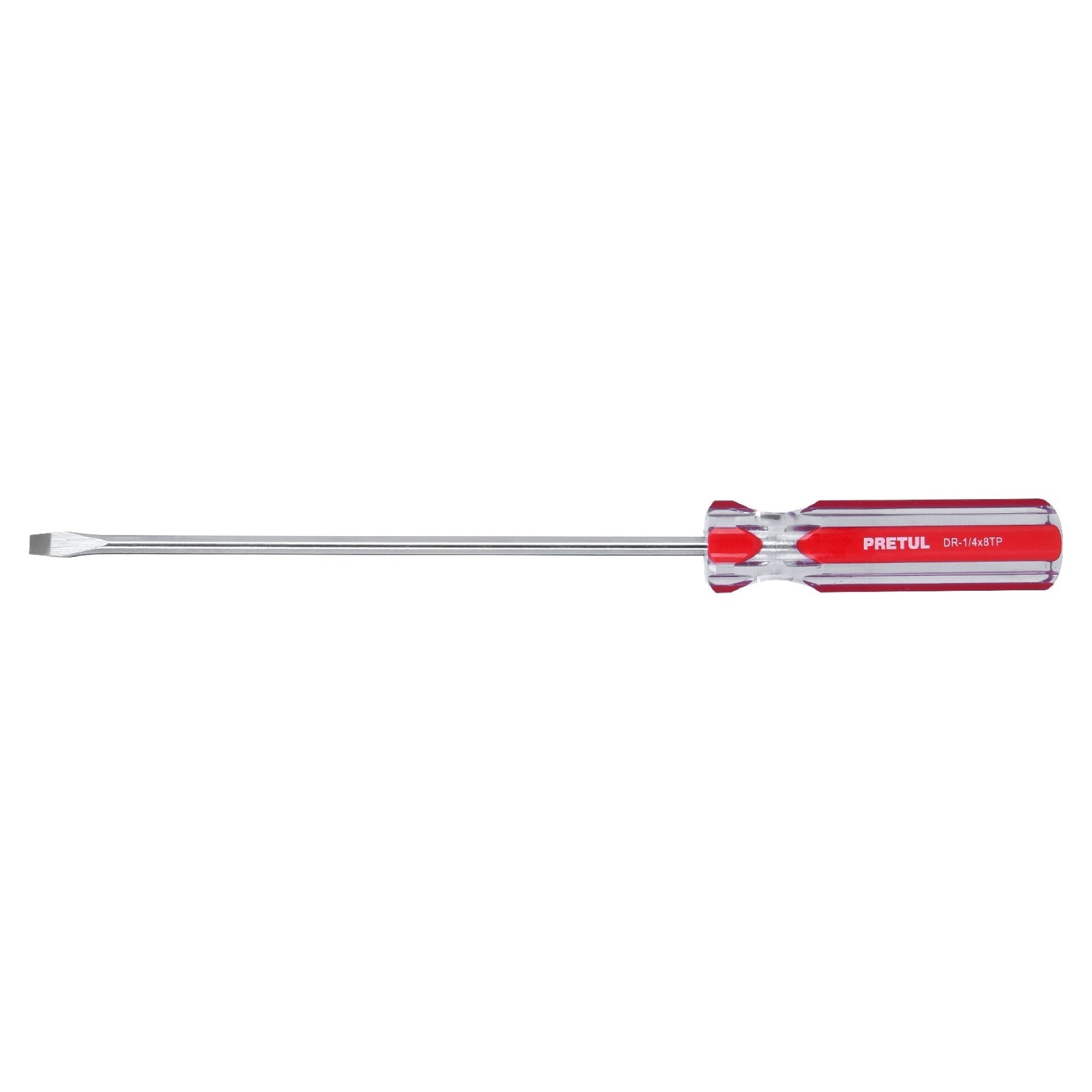 Destornillador De Pala 1/4" X 8" Mango De Pvc