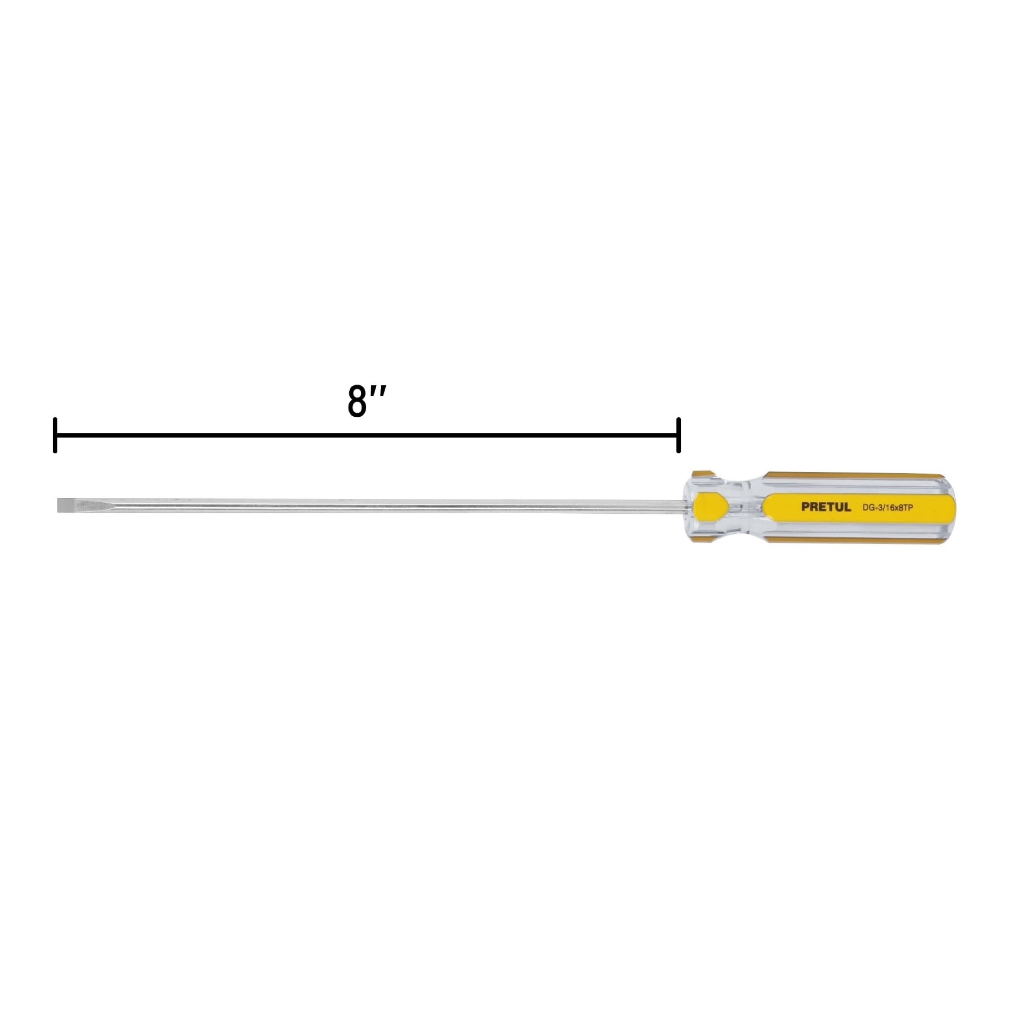 Destornillador De Gabinete 3/16" X 8" Mango De Pvc - Imagen 4