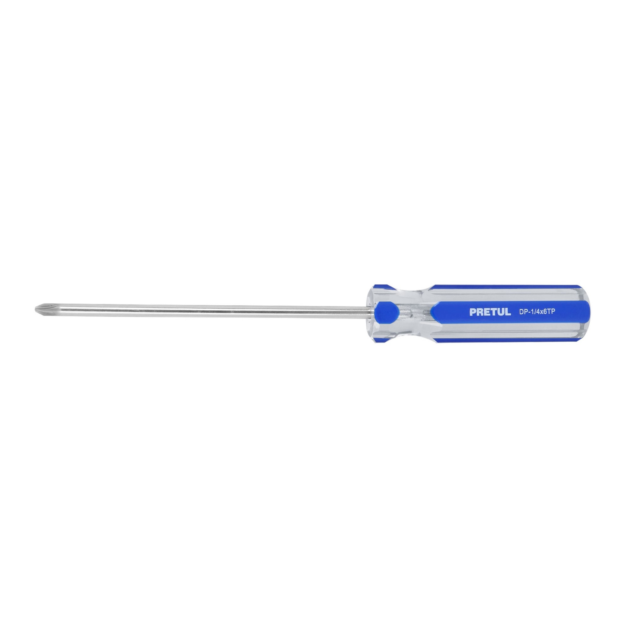 Destornillador De Estrella 1/4" X 6" Mango De Pvc