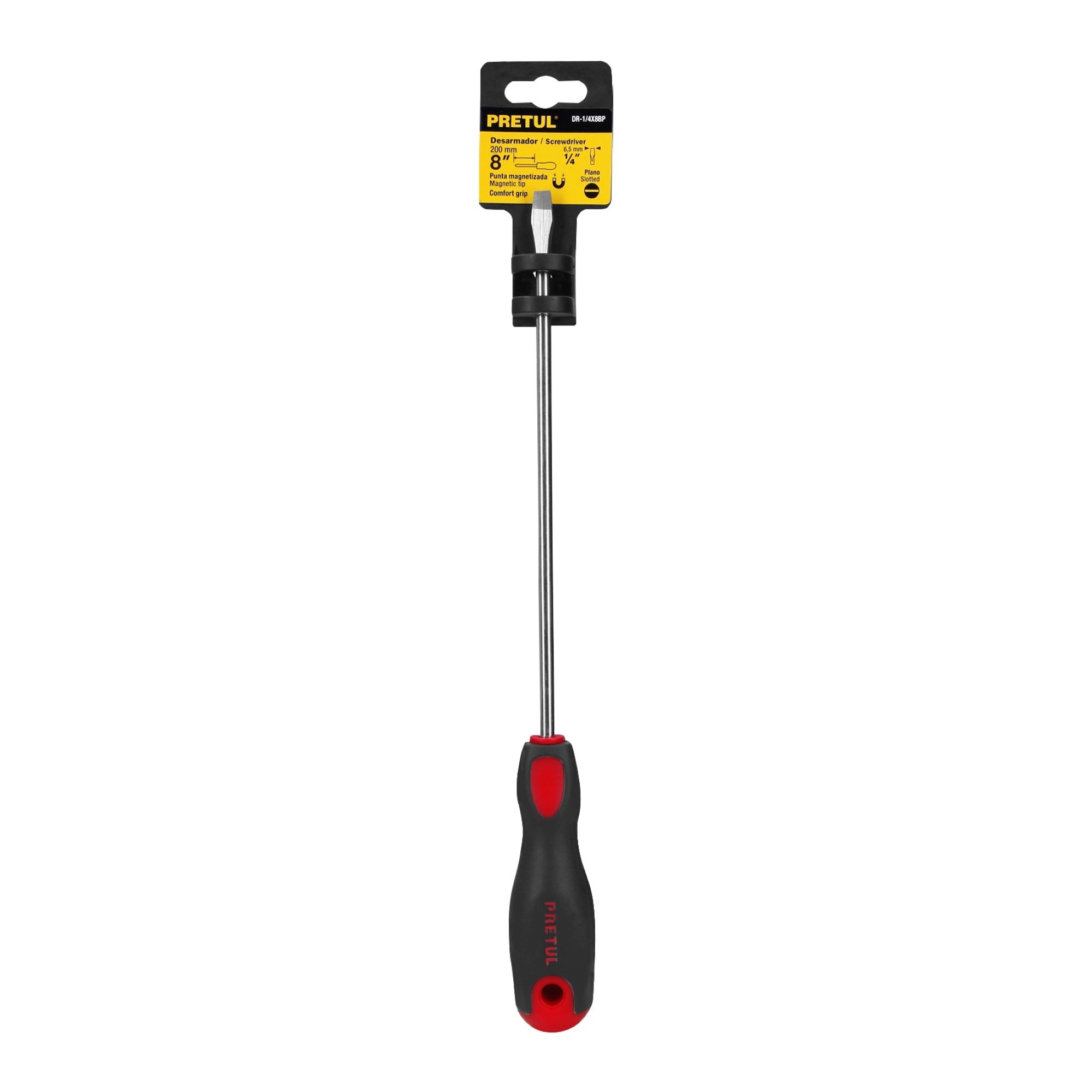 Destornillador De Pala 1/4" X 8" Comfort Grip - Imagen 2