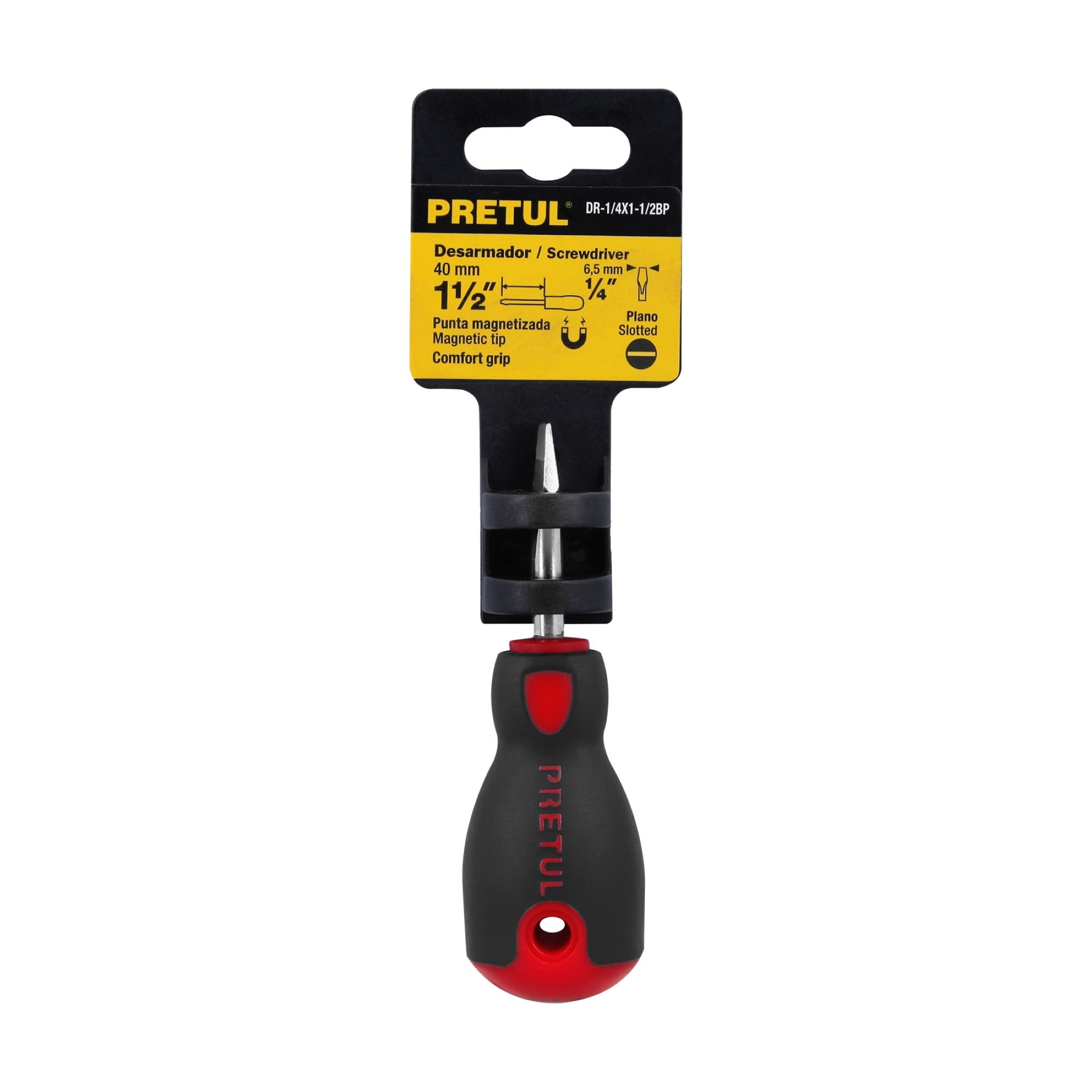Destornillador De Pala 1/4" X 1.1/2" Comfort Grip - Imagen 2
