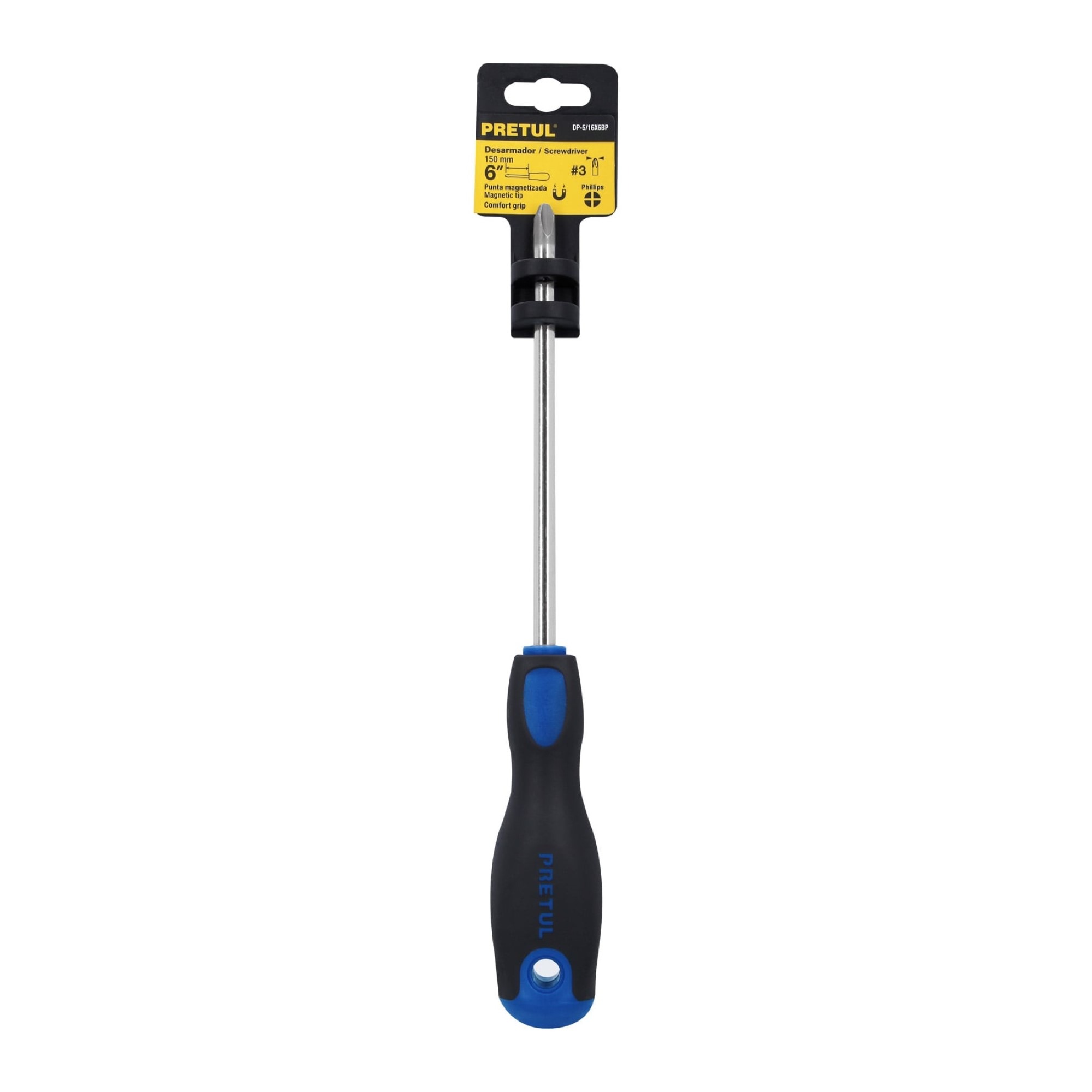Destornillador De Estrella 5/16" X 6" Comfort Grip - Imagen 2