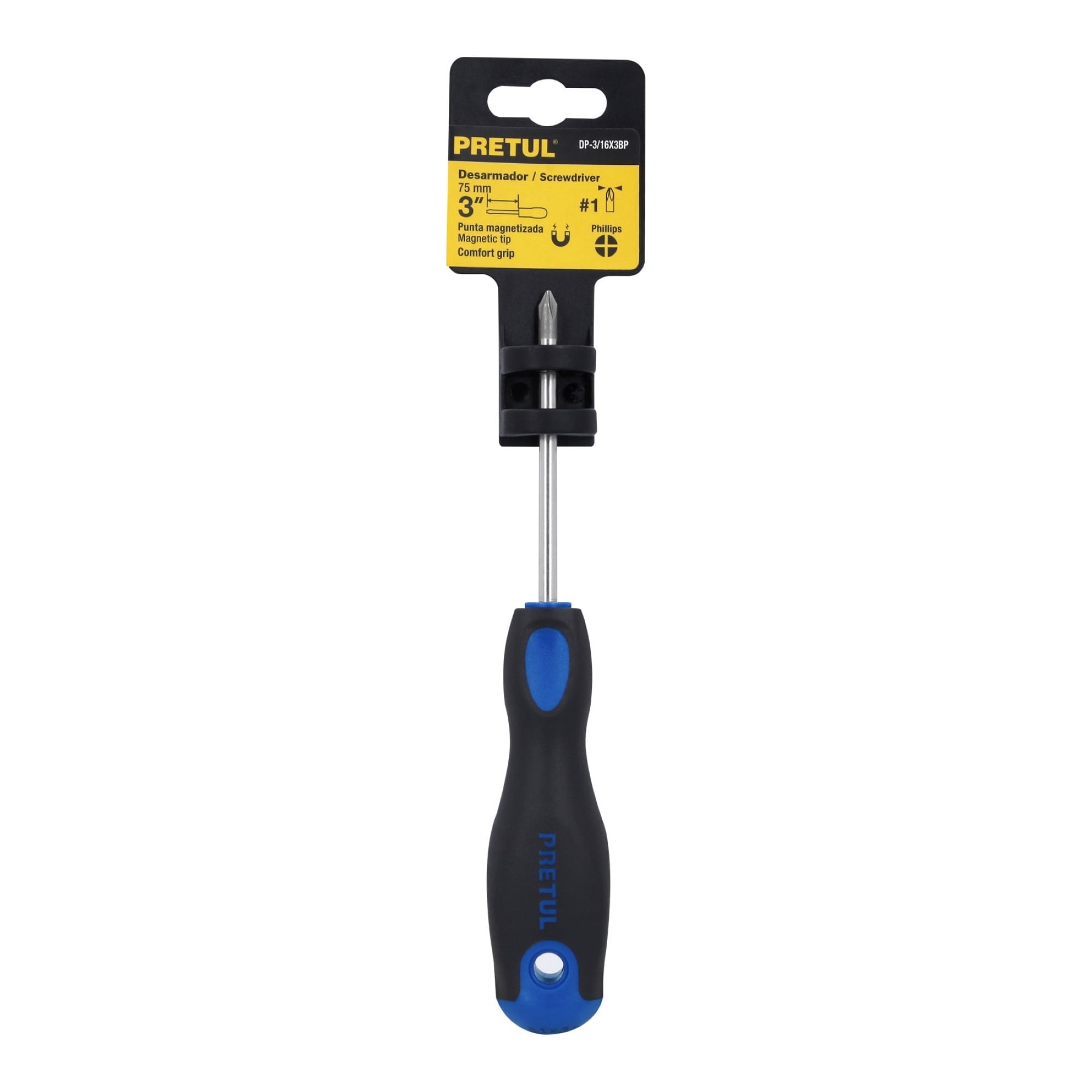 Destornillador De Estrella 3/16" X 3" Comfort Grip - Imagen 2