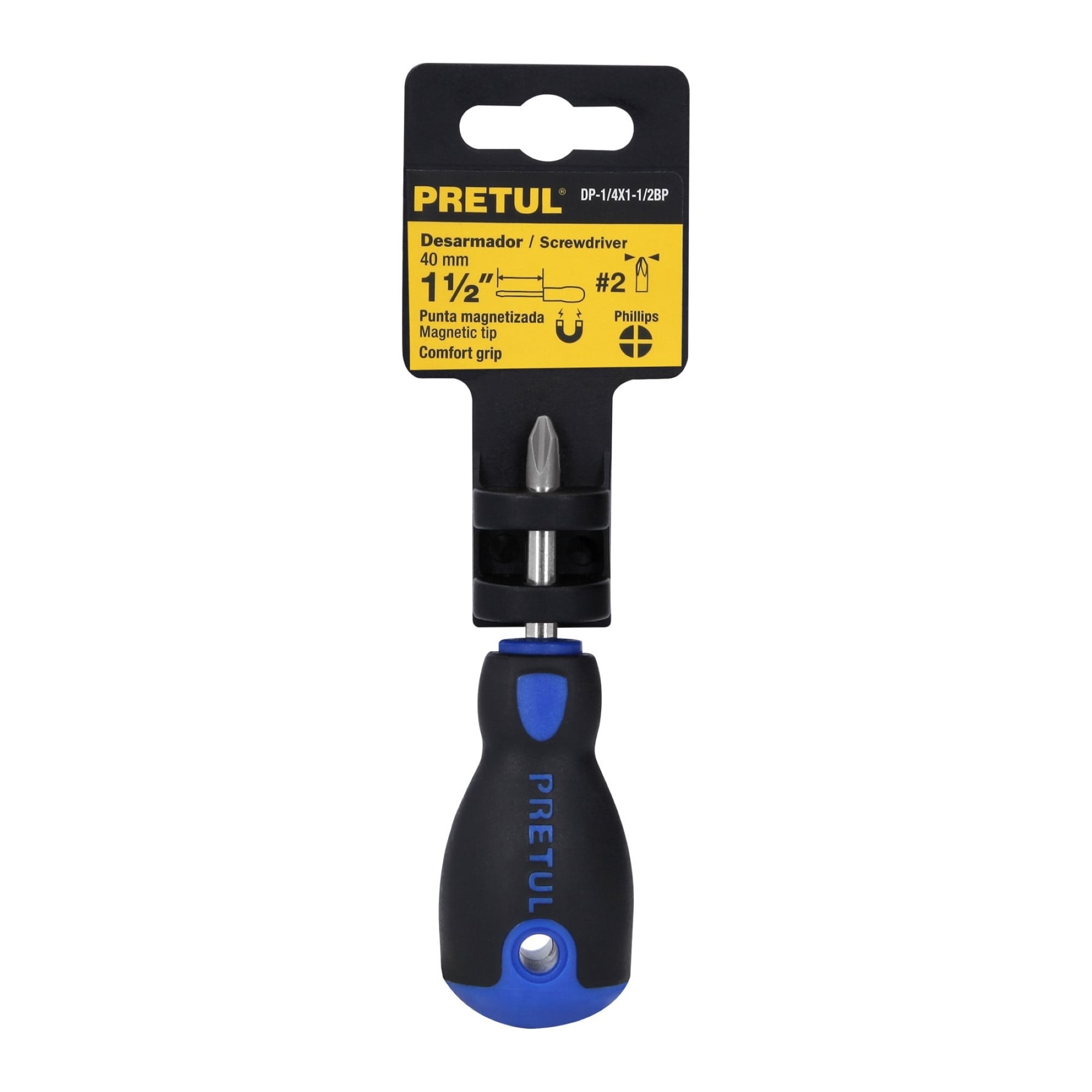 Destornillador De Estrella 1/4" X 1.1/2" Comfort Grip - Imagen 2