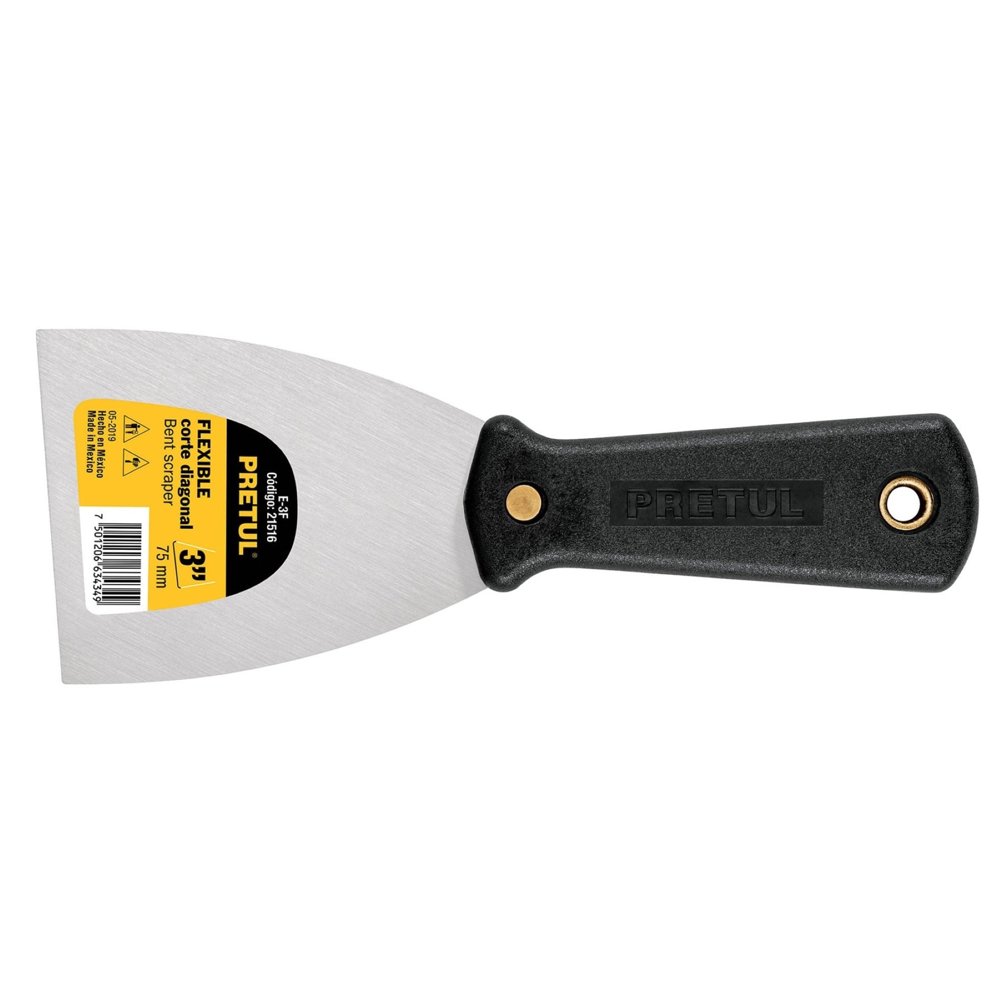 Espátula Flexible De 8 cm Mango De Polipropileno