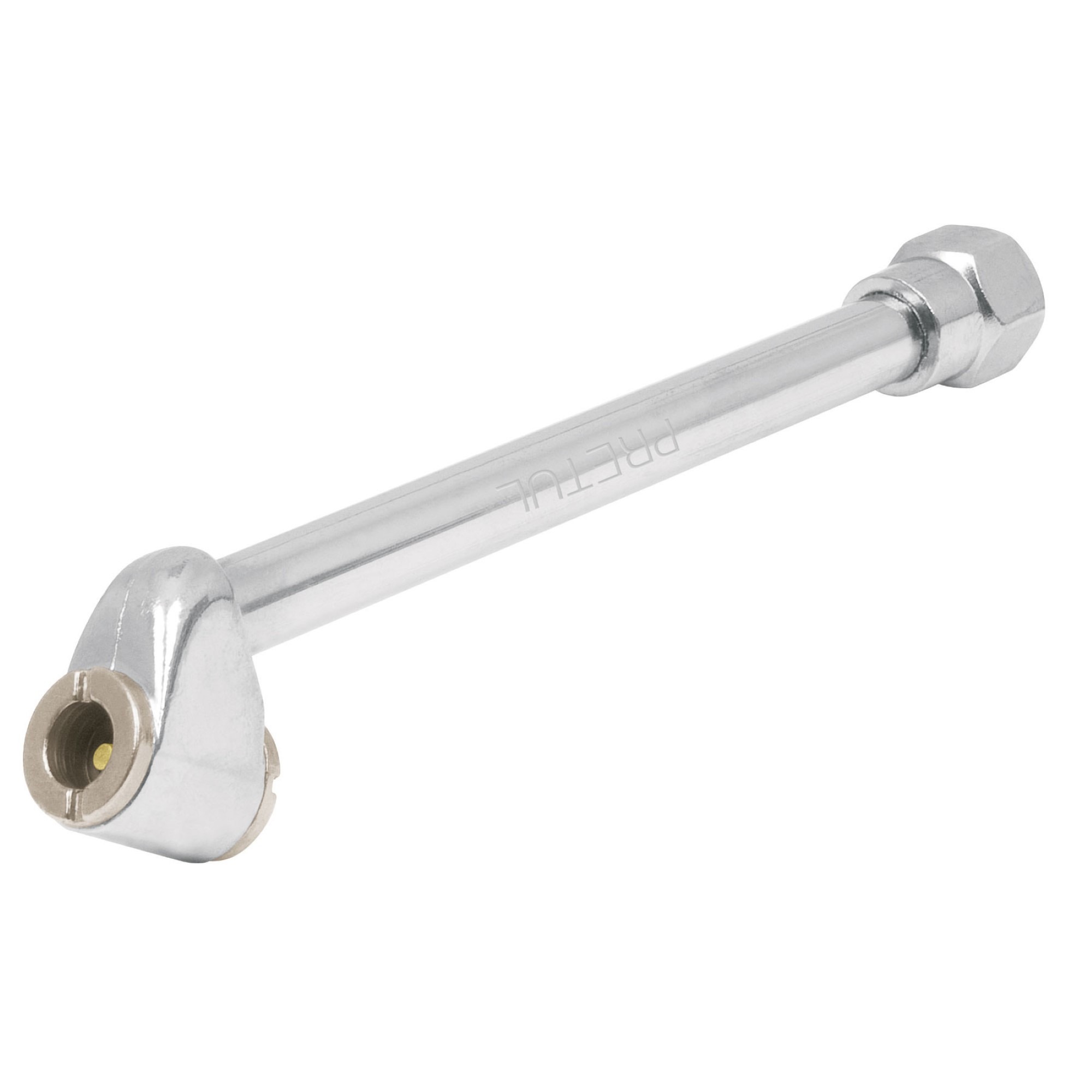 Inflador De Llantas Metálico Rosca 1/4 Npt Con Cabeza Doble