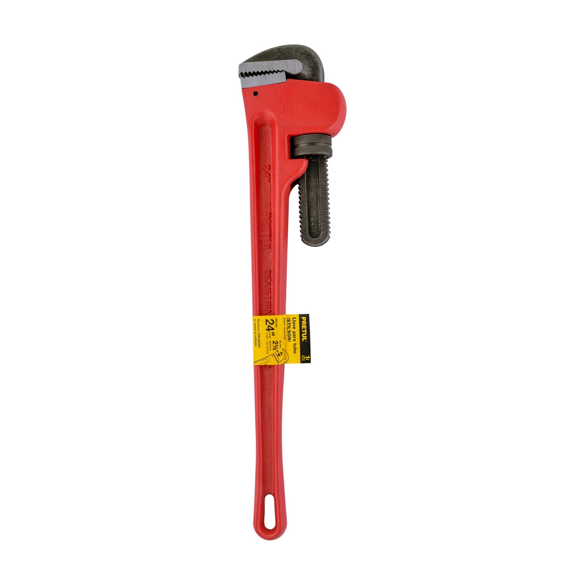 Llave De Tubo De 24" (60 cm) Con Apertura Máxima De 6.4 cm - Imagen 4