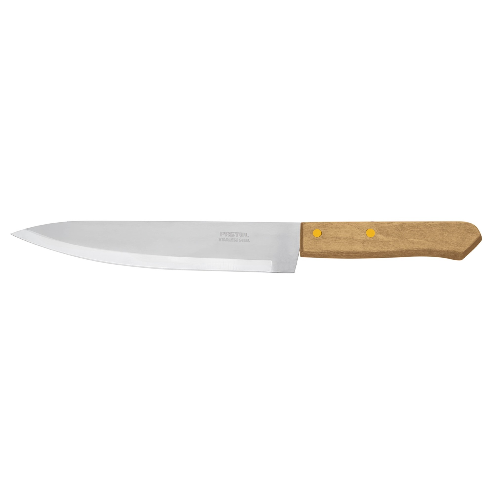 Cuchillo De Chef De 8" Con Mango De Madera