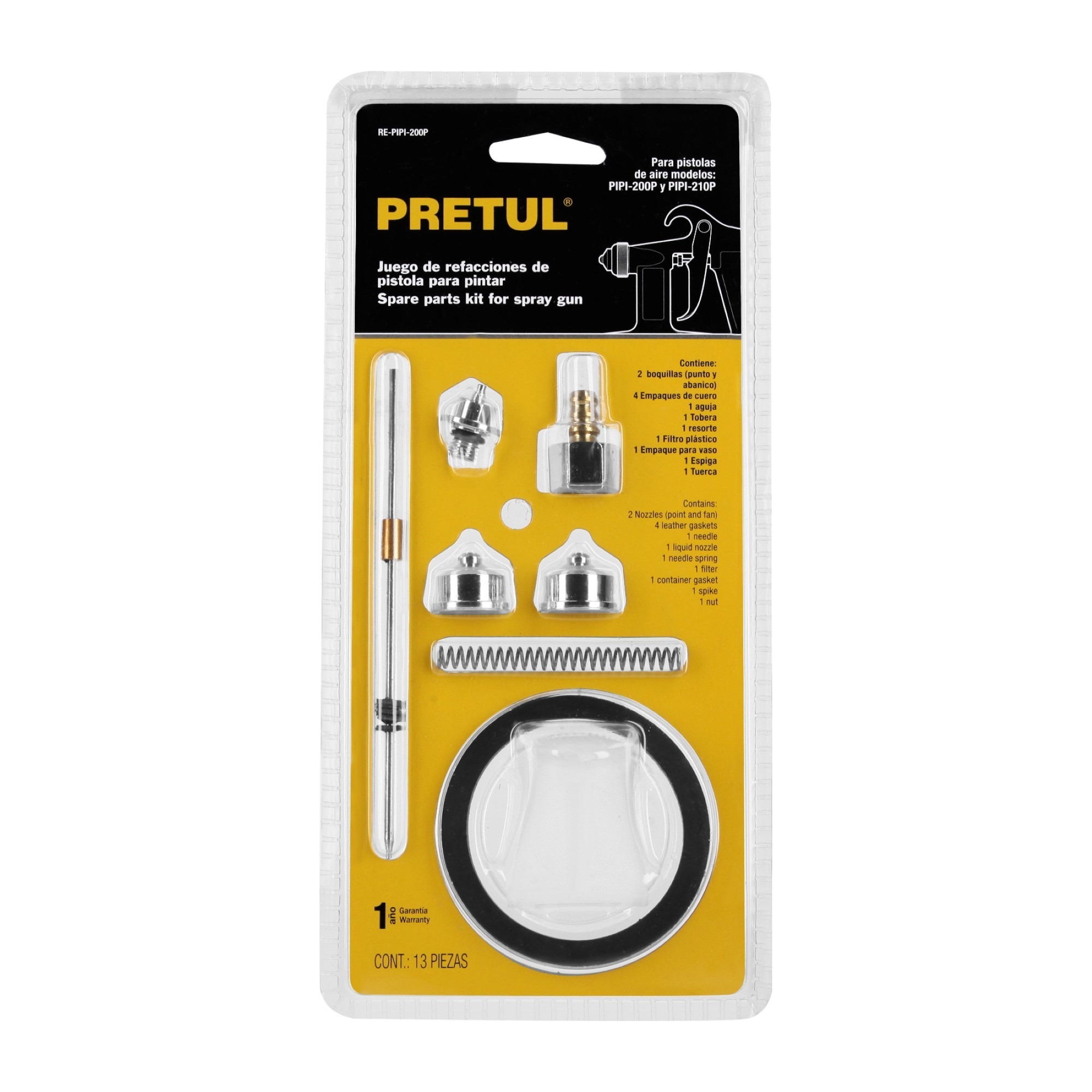 Repuestos Para Pistola De Pintar  Pipi-27 Y Pipi-26 - Imagen 2