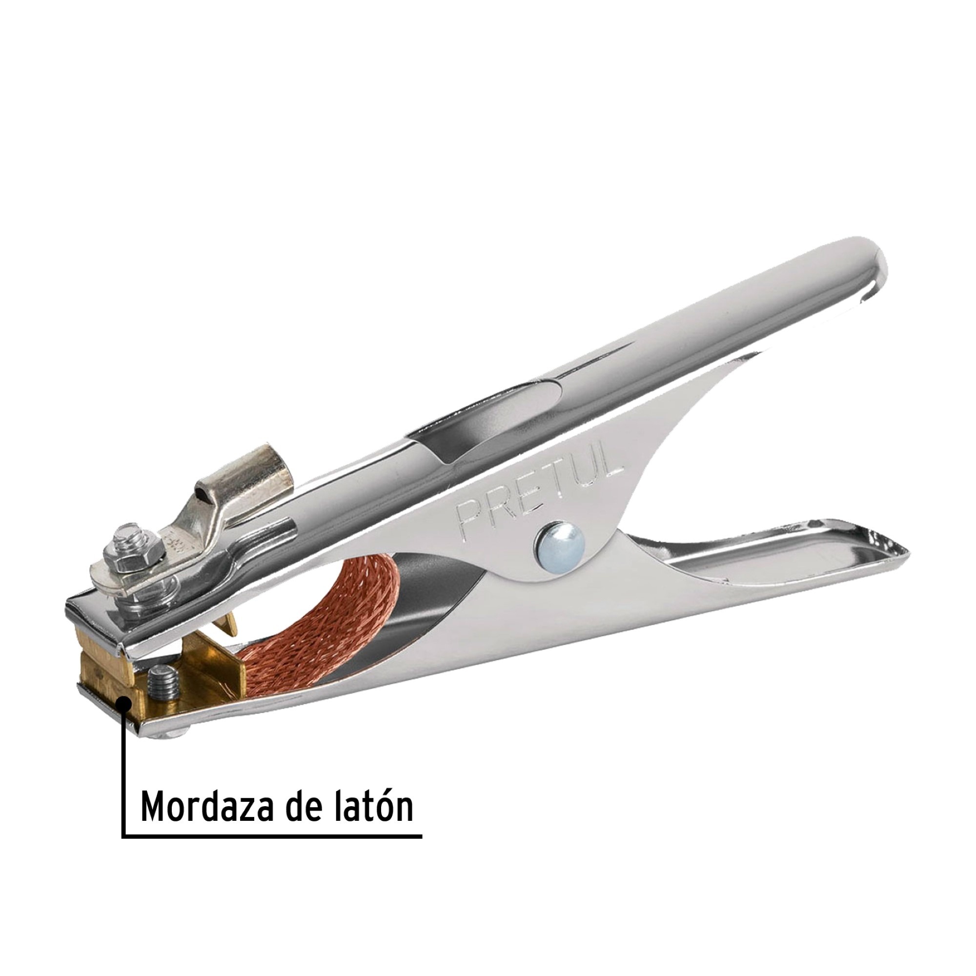 Pinza Para Tierra De 300 A Con Mordazas De Latón - Imagen 2