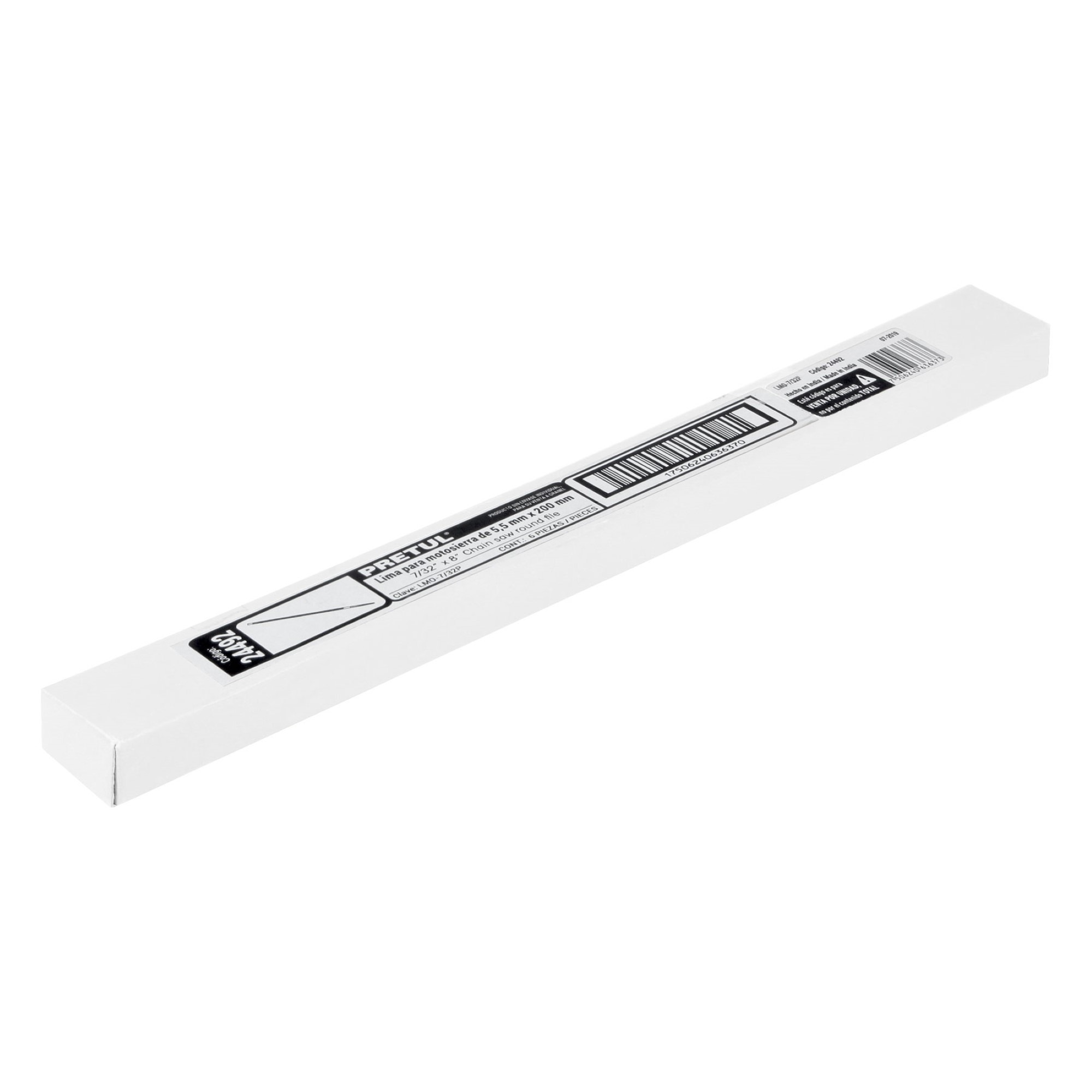 Lima De 20 cm Para Motosierra Con Espesor De 5.5 mm - Imagen 2