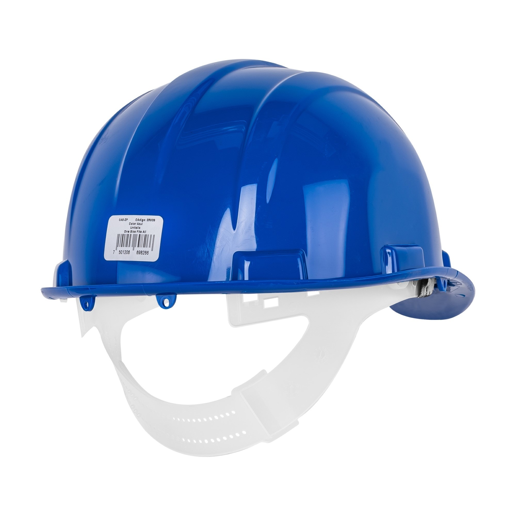 Casco De Seguridad Con Ajuste De Intervalos Azul. Tipo 1 - Imagen 2
