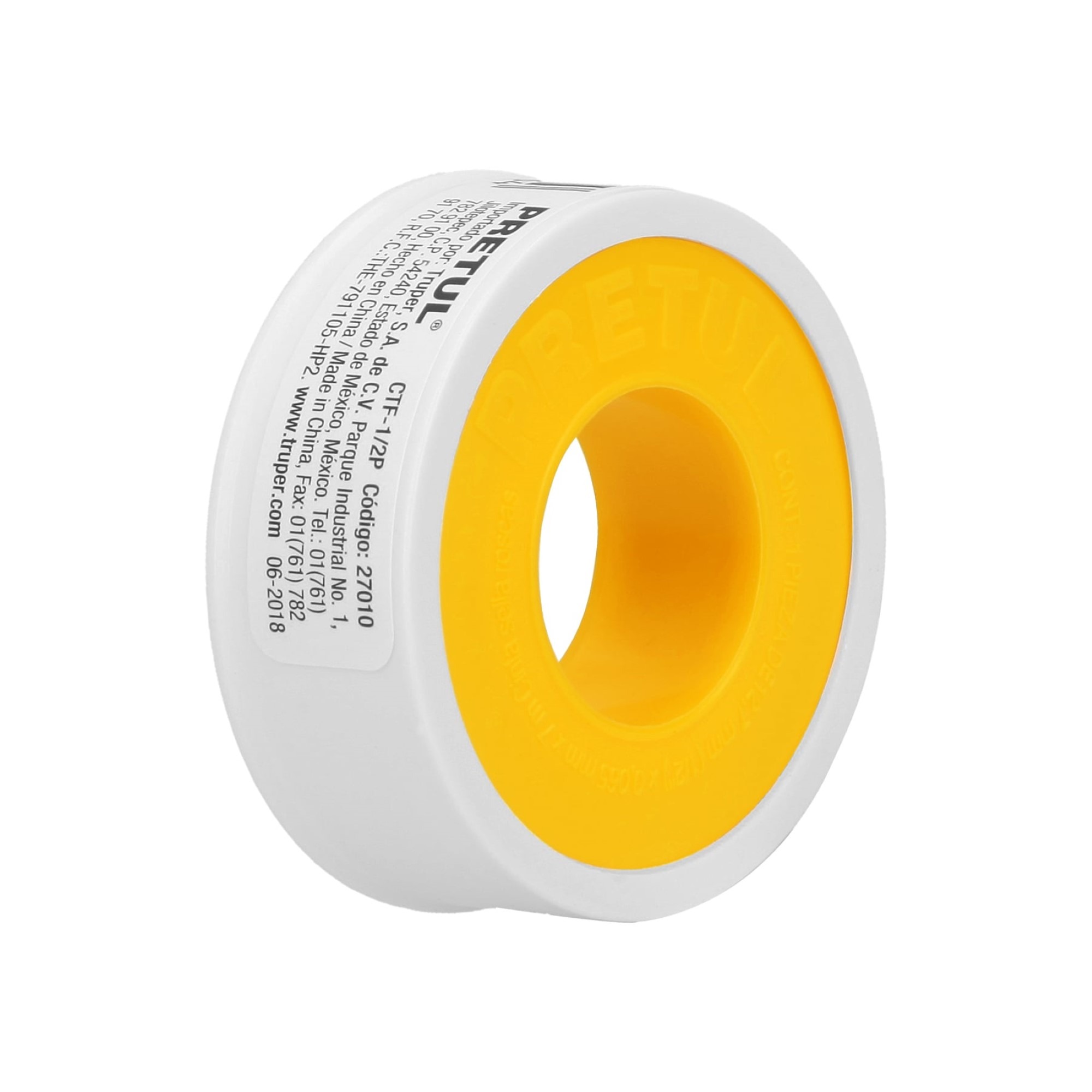 Cinta Teflón De 1/2" Multiusos Largo 7 Metros - Imagen 2