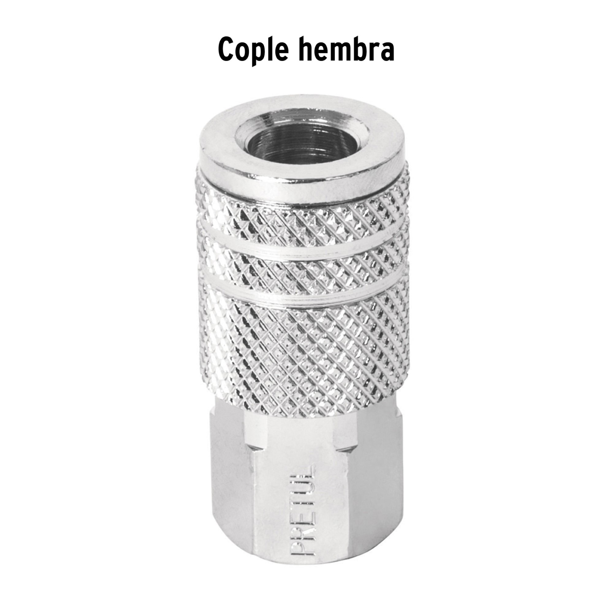 Acople Rápido Cromado De 1/4 Npt Para Compresor Hembra - Imagen 3