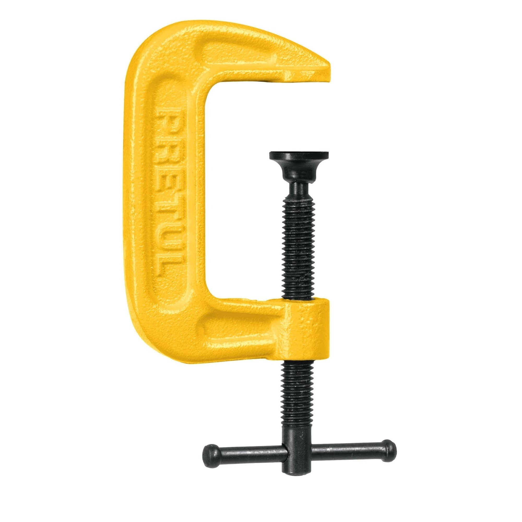 Prensa Tipo C 2" Cuerpo De Hierro Nodular Para Carpintería