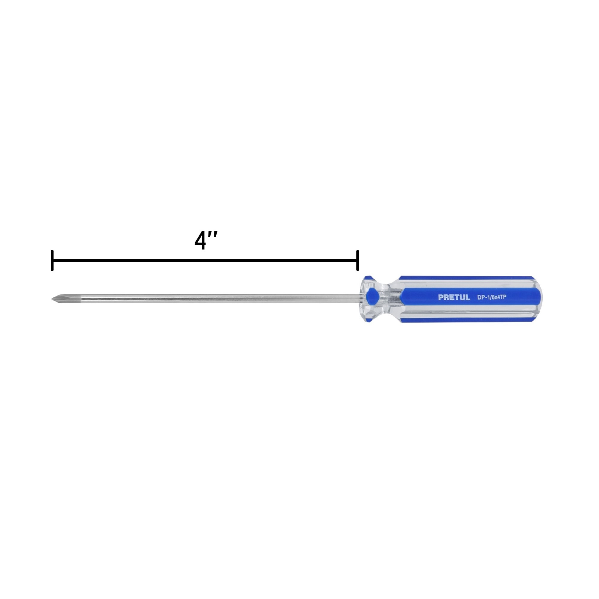 Destornillador Punta Phillips De 1/8" x 4" Con Mango De PVC - Imagen 4