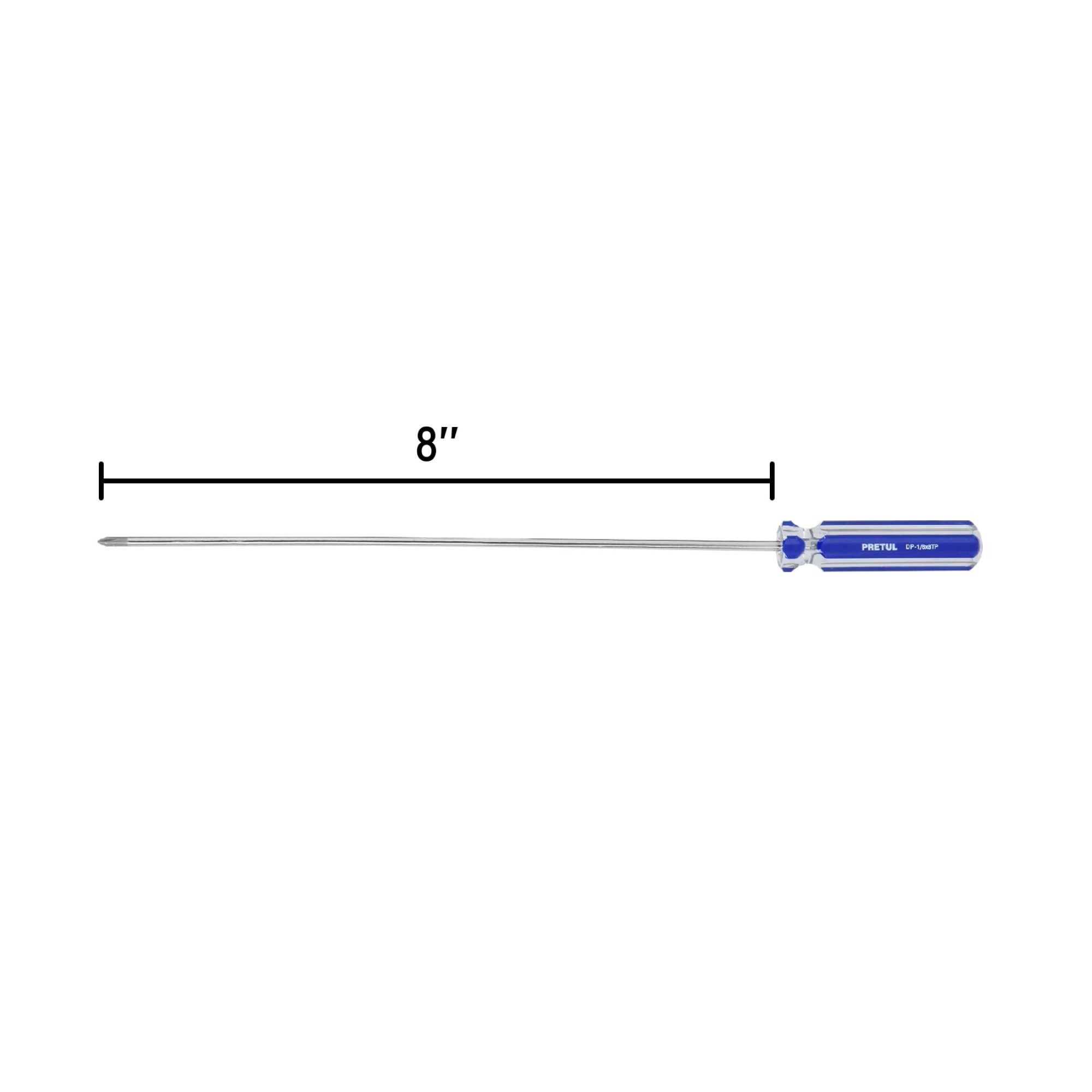 Destornillador Punta Phillips De 1/8" x 8" Con Mango De PVC - Imagen 4