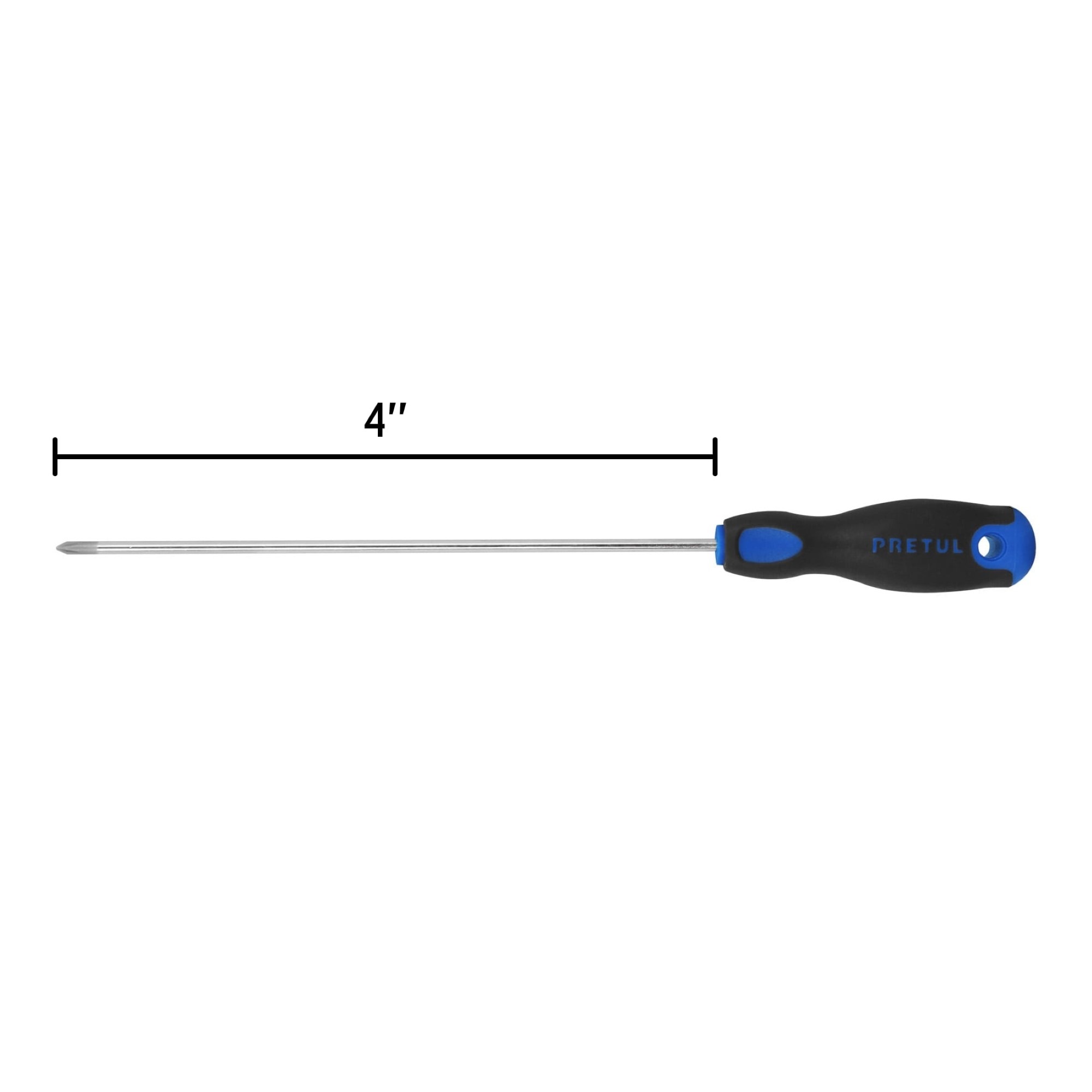 Destornillador Punta Phillips 1/8" x 4" Mango Comfort Grip - Imagen 4